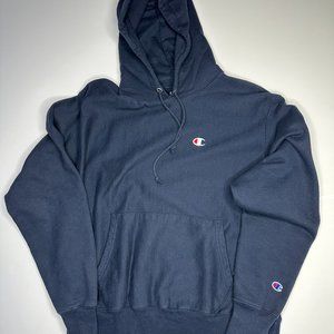 Navy Blue Champion Hoodie